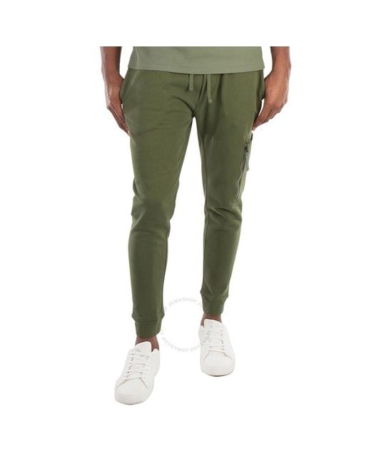 Polo Ralph Lauren Green Terry Fleece Sweatpants for men