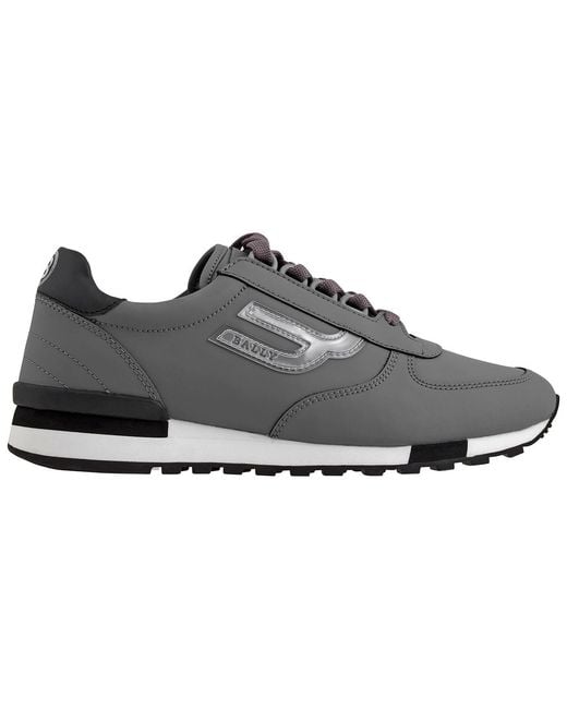 Bally Gray Gavino Low-Top Sneaker for men