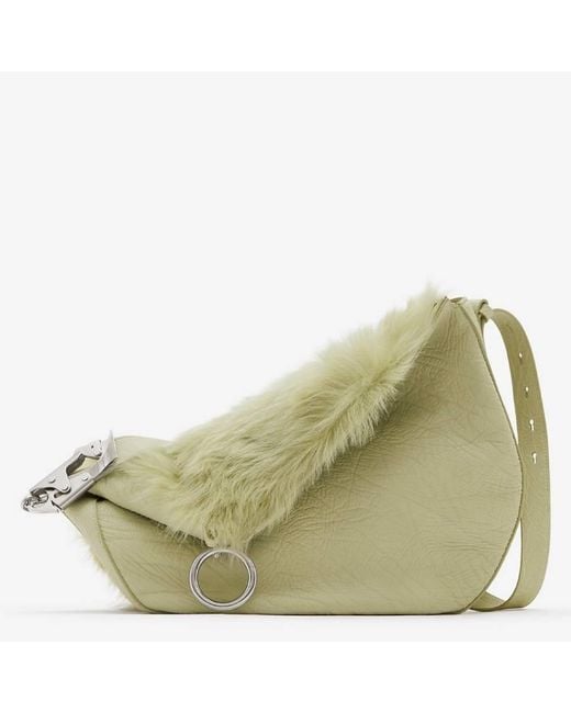 Burberry Green Medium Knight Bag