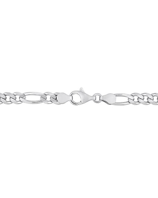 Amour Metallic 5.5Mm Figaro Chain Bracelet