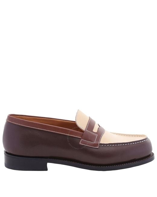 J.M. Weston Brown 10 Loafers