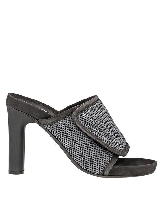 Yeezy Gray Ladies Sandal Graphite 100 Sandal Slide Mesh, Brand Size 35 Us