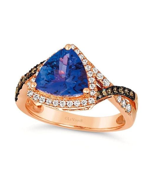 Le Vian Blue Ladies Tranquility Cocktail Rings Set for men
