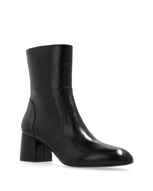 Stuart Weitzman Black Heeled Boots