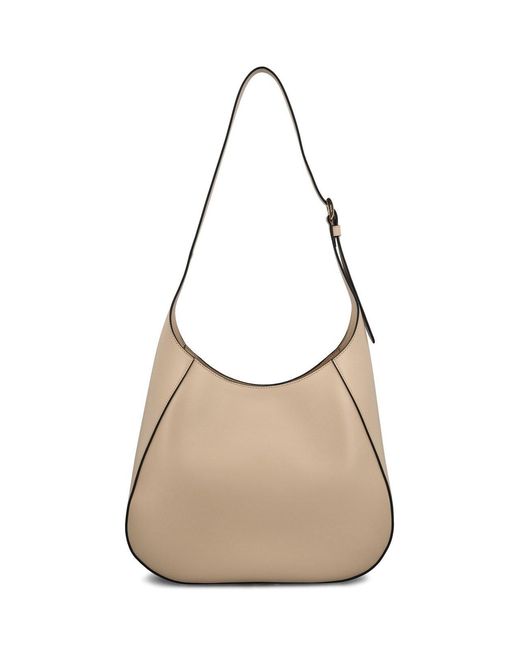 Prada Natural Shoulder Bag