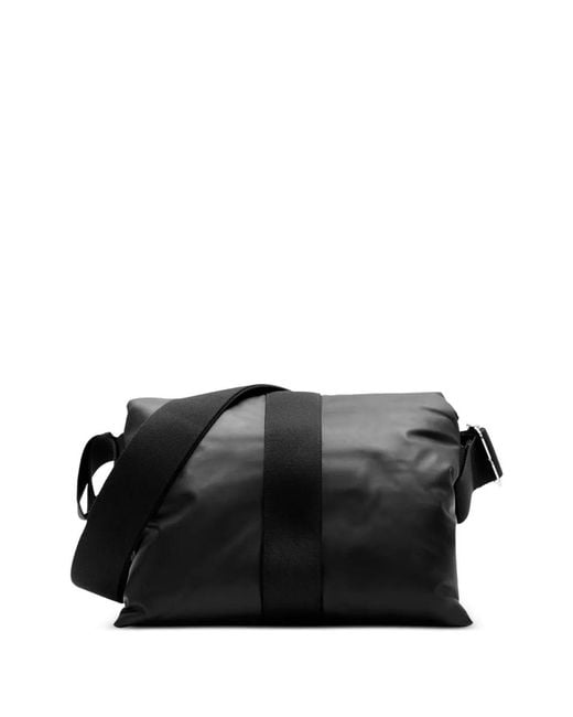 Burberry Black Pillow Padded Messenger Bag for men