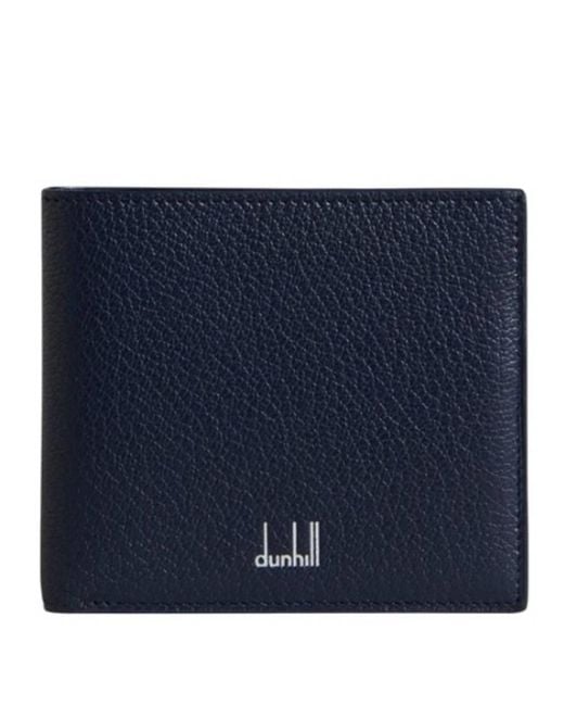 Dunhill Blue 8Cc Billfold Duke Fine Leather Wallet for men