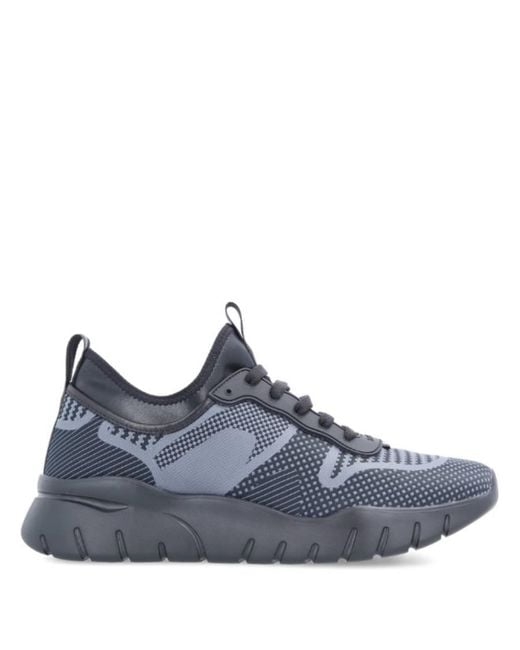 Bally Blue Brandos Cotton Fabric Low-Top Sneakers, Brand Size 39 Us for men
