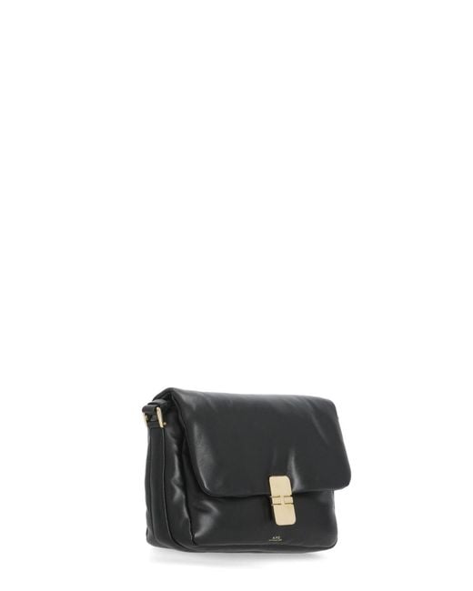 A.P.C. Black Grace Crossbody Bag