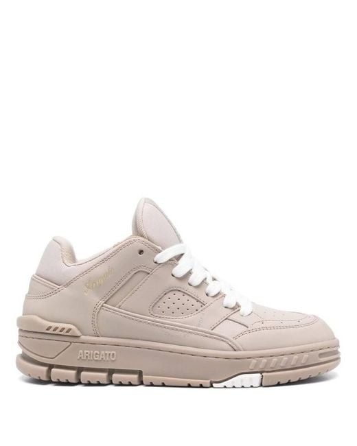 Axel Arigato Natural Area Low-Top Leather Sneakers, Brand Size 37 Us