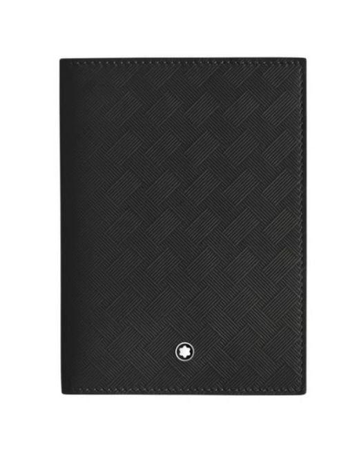 Montblanc Black Extreme 3.0 Leather Passport Holder