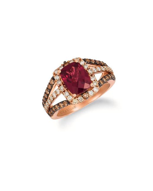 Le Vian Red Ladies Vivids Rings Set