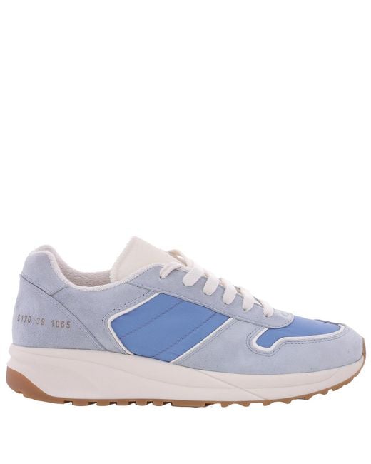 Common Projects Blue Track Low-Top Sneakers