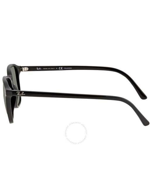 Ray-Ban Multicolor Leonard Polarized Green Classic G-15 Square Sunglasses Rb2193 901/58 51