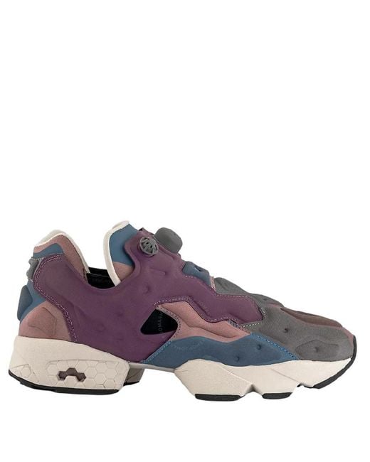 Reebok Purple Judy Rose/Cream Low Top Sneakers for men