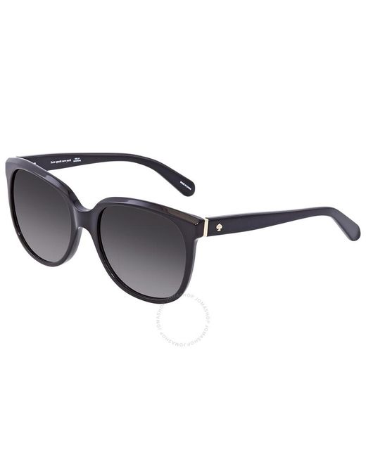 Kate Spade Black Gradient Square Sunglasses Bayleigh/s 0807/y7 55