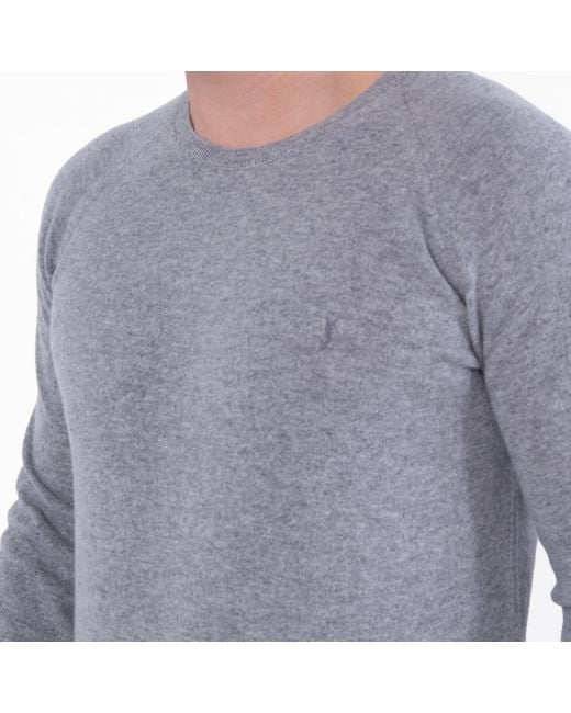 Saint Laurent Blue Cassandre Sweater for men