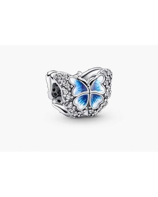 Pandora Black Butterfly Sterling Charm