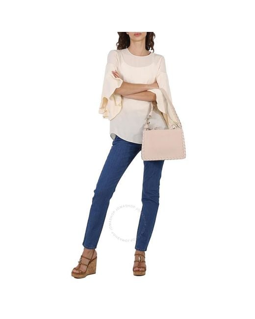 Chloé Gray Mate Multi-gusset Shoulder Bag