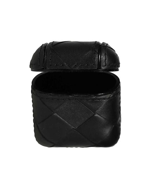 Bottega Veneta Black Airpods Case Accessory for men