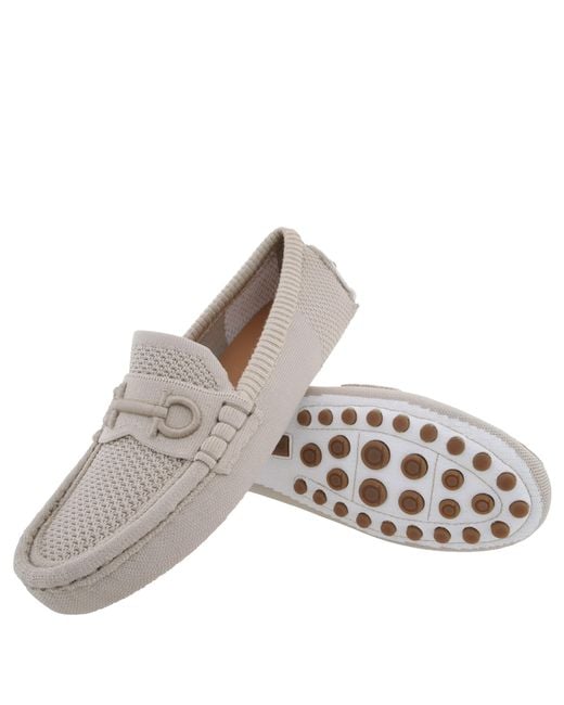 Ferragamo Gray Dione Mesh Driver Loafers