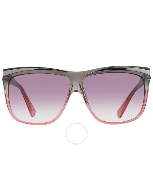 Yohji Yamamoto Purple Eyeware & Frames & Optical & Sunglasses