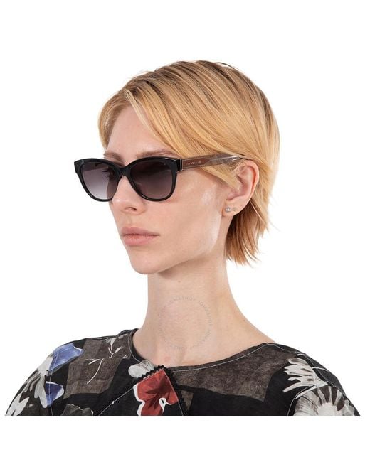 Longchamp Gray Square Sunglasses Lo618s 001 54