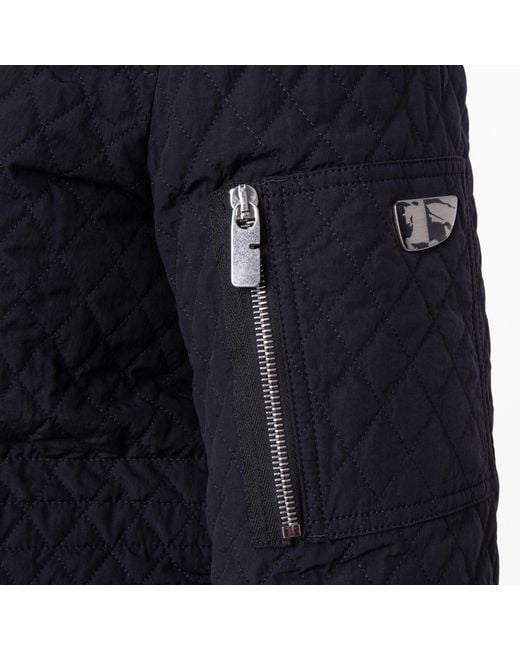 Burberry Black Quilted Insulated Jacket