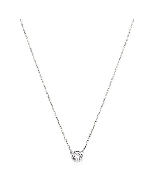 Swarovski Metallic Imber Pendant Rhodium Shiny
