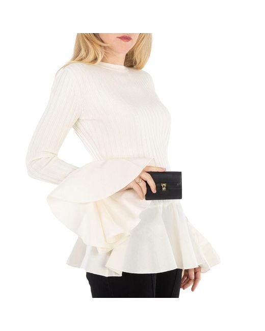 Michael Kors Black Hamilton Legacy Leather Card Case