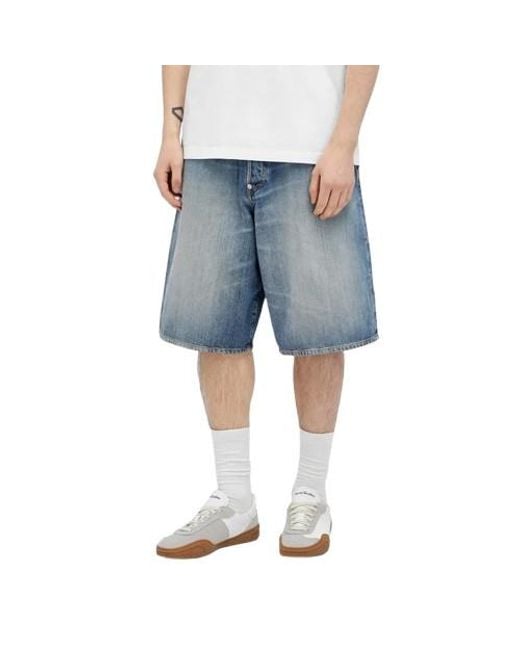 KENZO Blue Straight Short for men
