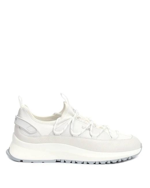 Bally White Delys Leather Sneakers, Brand Size 40 Us for men