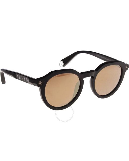 Philipp Plein Multicolor Amber Oval Sunglasses Spp002m 700g 51 for men