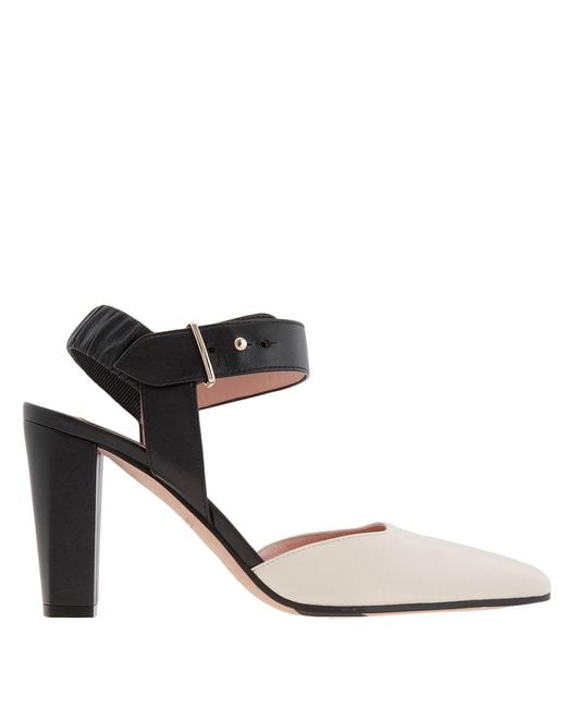 Bally Multicolor Deva 85 Leather Sling Pumps, Brand Size 38.5 Us