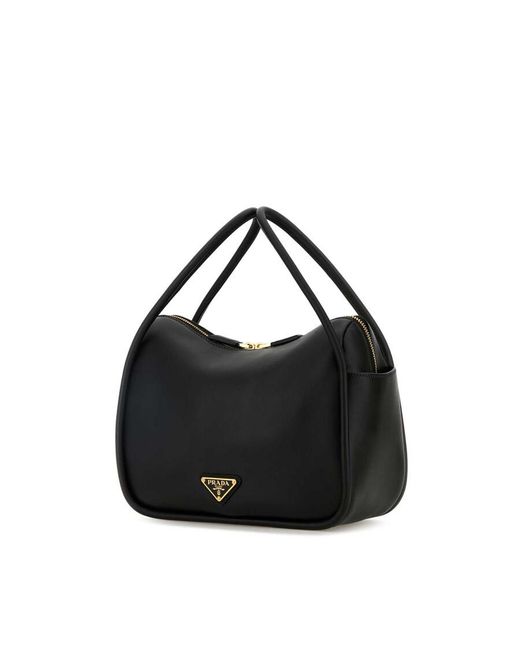 Prada Black Leather Handbag