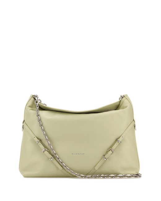 Givenchy Natural Medium Voyou Leather Shoulder Bag