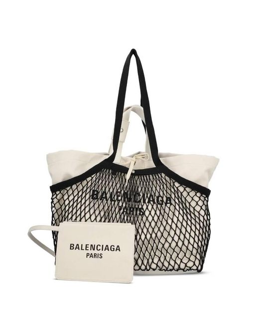 Balenciaga Black 24/7 Medium Tote Bag for men