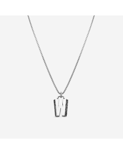 Gucci Metallic Letters Necklace