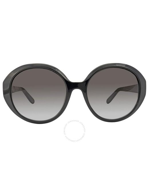 Ferragamo Gray Grey Gradient Round Sunglasses for men