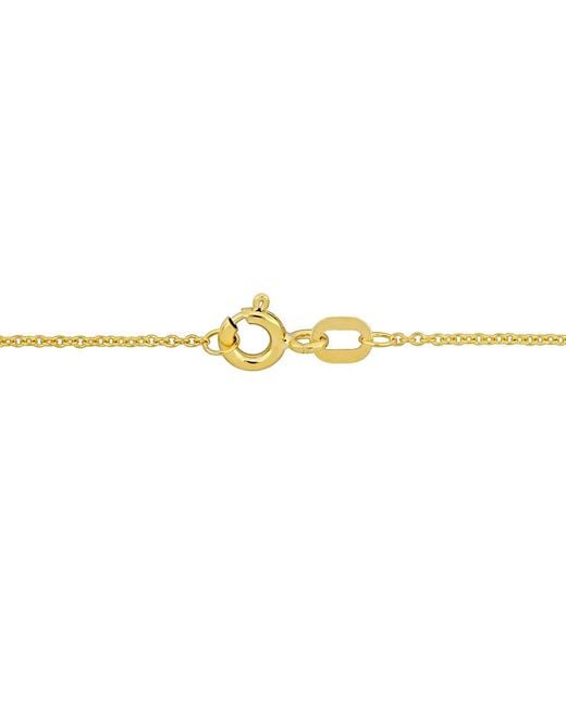 Amour Metallic 1 Mm Round Cable Chain Necklace