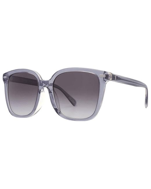 COACH Gray Grey Gradient Square Sunglasses Hc8381f 57808g 56