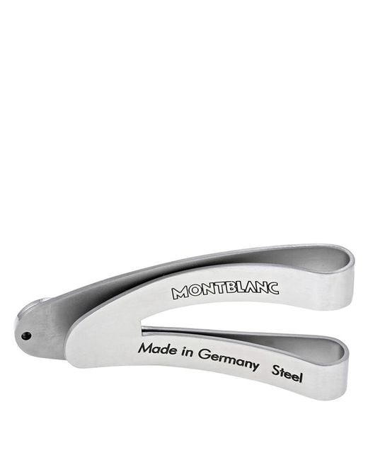 Montblanc Gray Money Clip 9902 for men