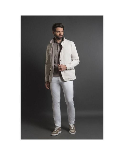 Moorer Black Ivory Casual Lightweight Jacket for men