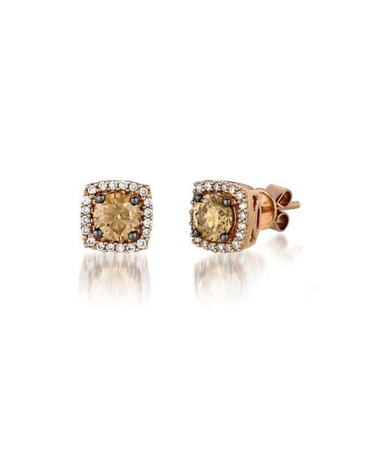 Le Vian Metallic Ladies Chocolate Diamonds Earrings Set