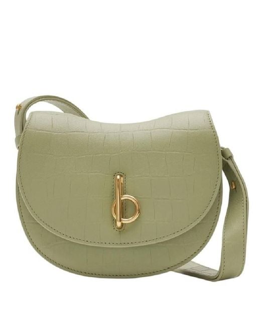 Burberry Green Small Rocking Horse Crossbody Bag