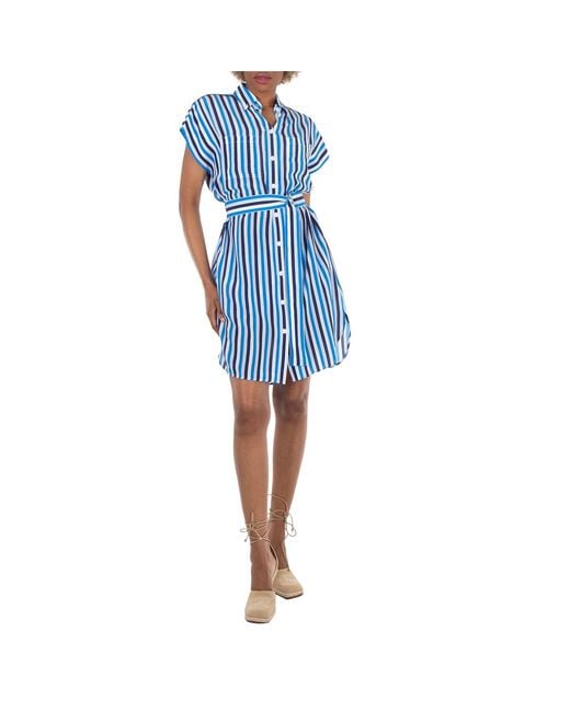 Burberry Blue Silk Dress