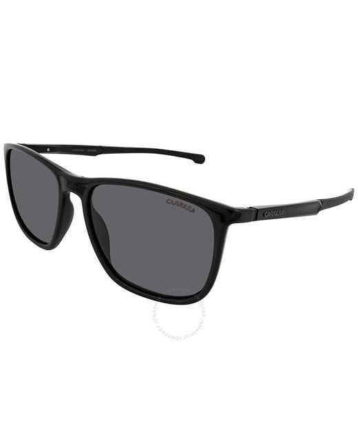 Carrera Black Square Sunglasses Ducati 004/s 0807/ir 57 for men