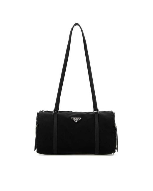 Prada Black Re-Nylon Large Shoulder Bag Nero 1 Borse A Mano
