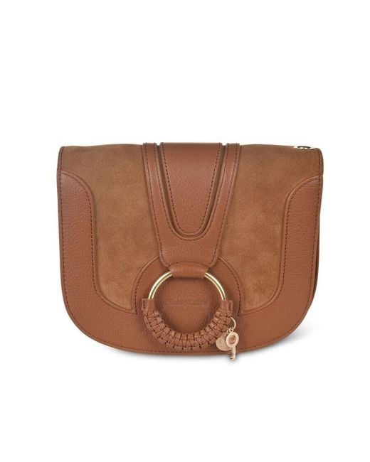 See By Chloé Brown Hana Medium Crossbody Bag