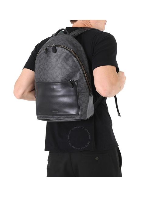 COACH Metropolitan Soft Backpack in Black for Men Lyst UK